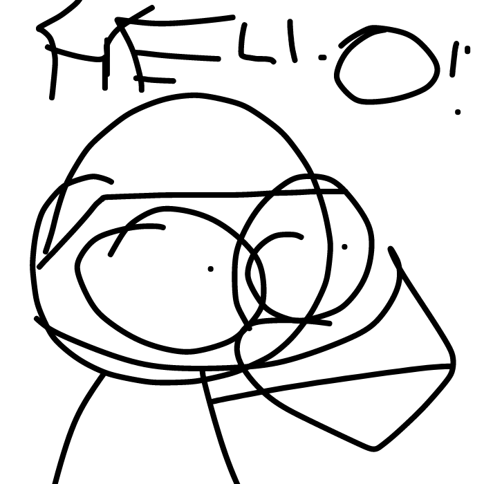 Drawing in E by RiqTheEpic