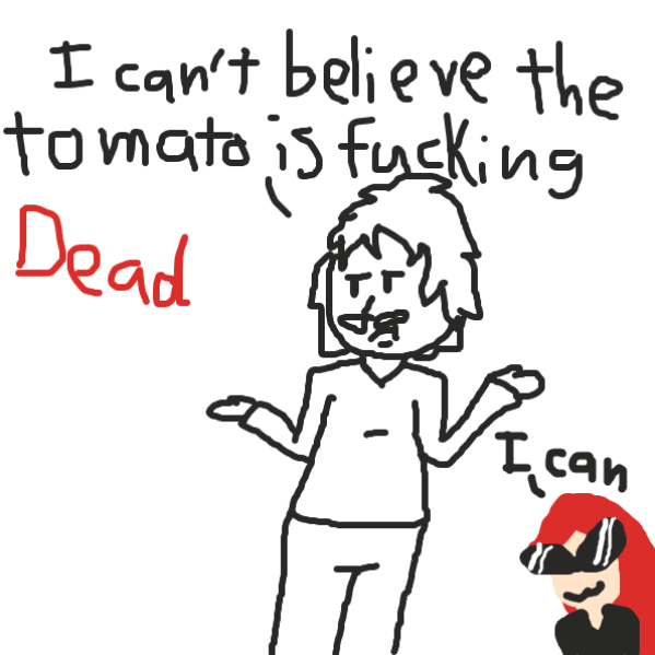 Drawing in funeral by Meow the Fronk