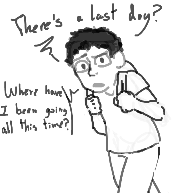 Drawing in Last Day Of School by LemonadePie