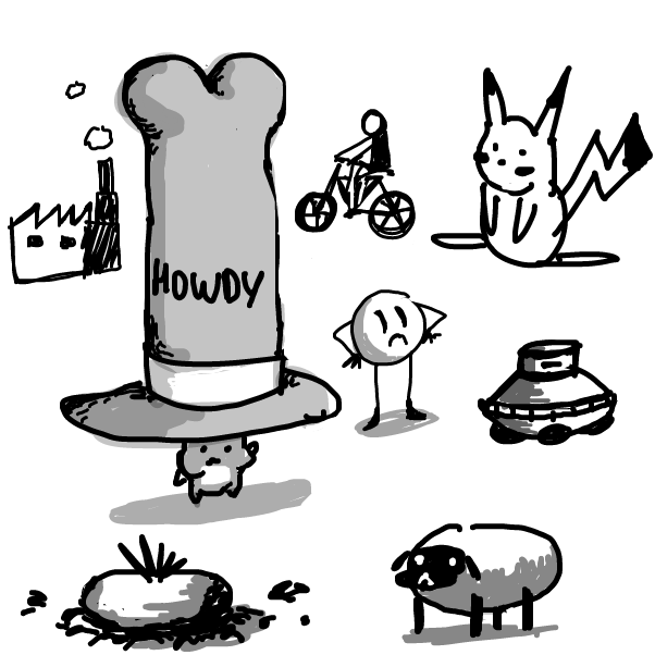 same as free draw but with doodles - Online Drawing Game Comic Strip Panel by Peyocay