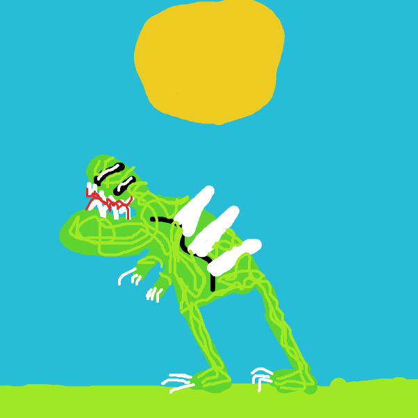 Drawing in the meteright by keon