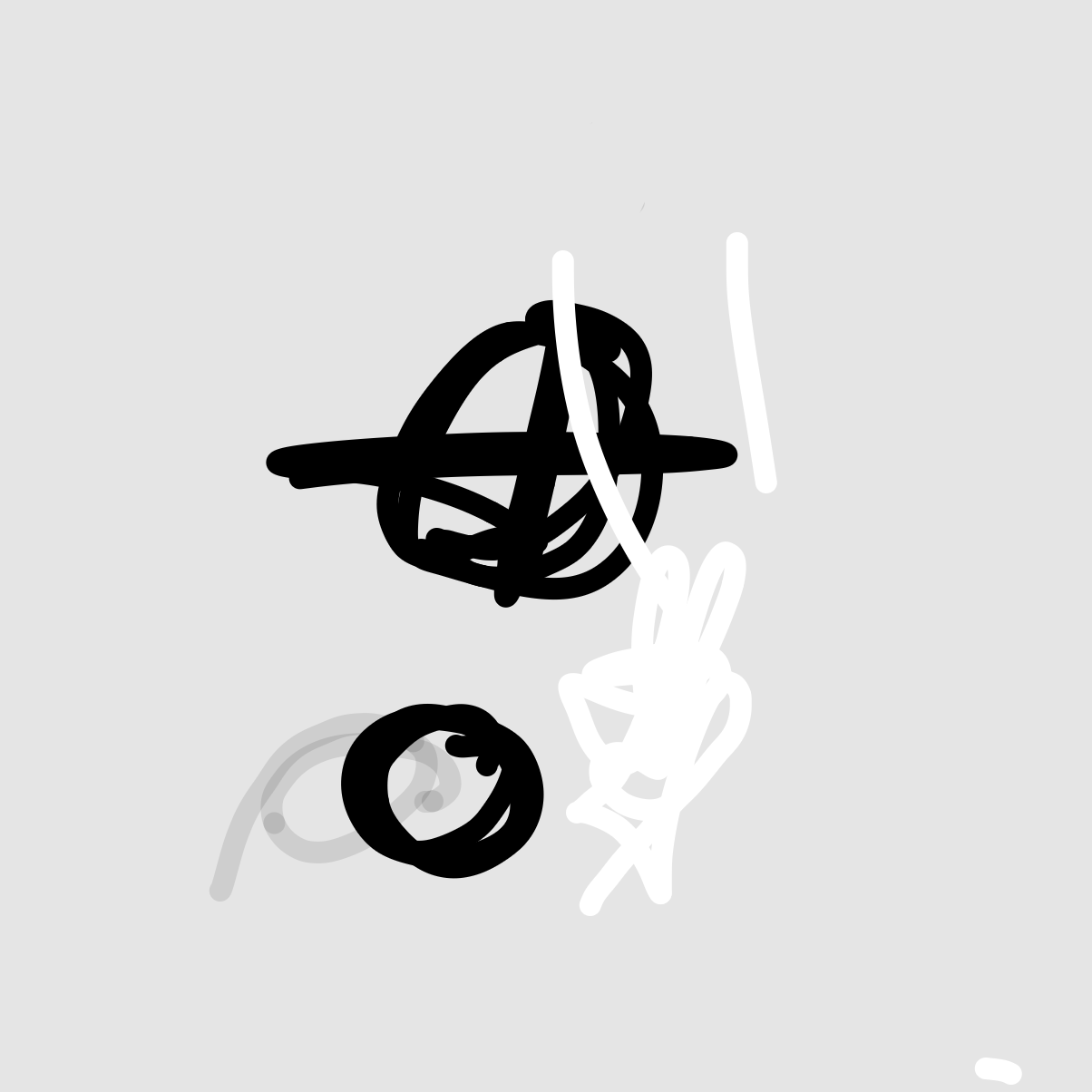 First panel in Test 2 drawn in our free online drawing game