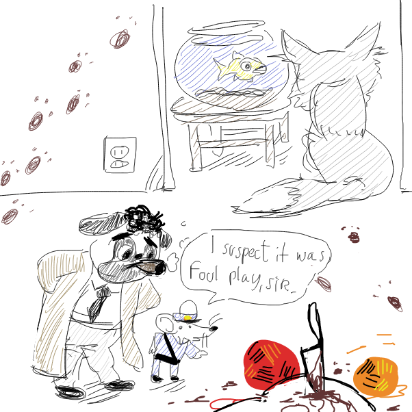  - Online Drawing Game Comic Strip Panel by Peyocay