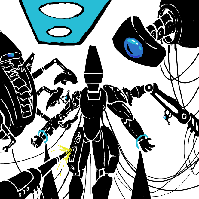  - Online Drawing Game Comic Strip Panel by SeanTrunks