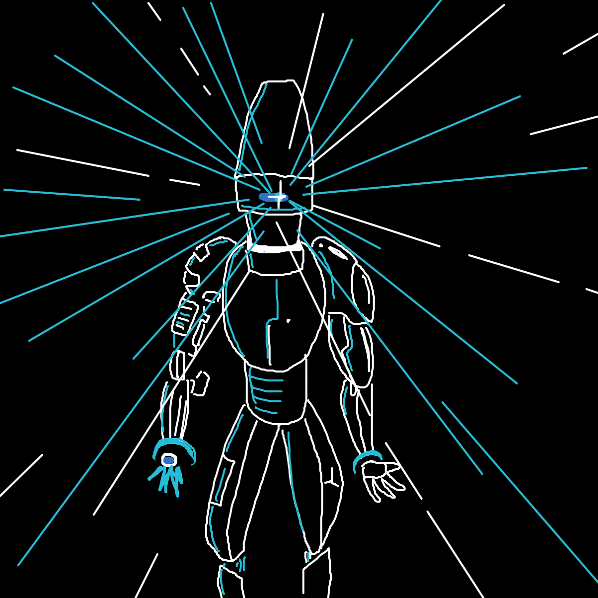  - Online Drawing Game Comic Strip Panel by Electra