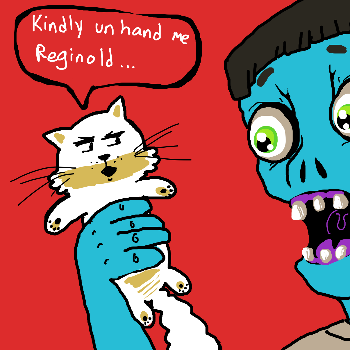  - Online Drawing Game Comic Strip Panel by Electra