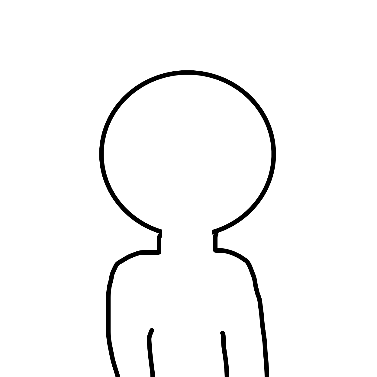 Drawing in Let’s make an OC by Electra