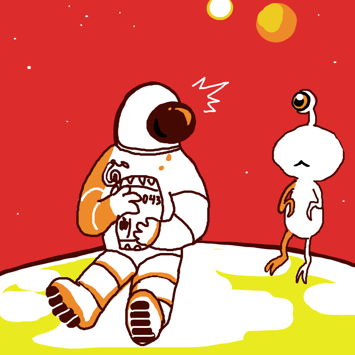  - Online Drawing Game Comic Strip Panel by Electra