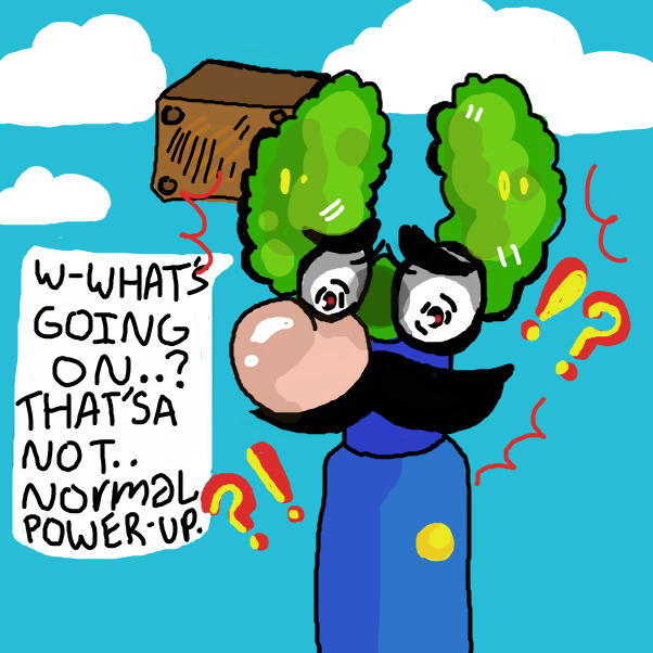 he looks like a muppet lmao - Online Drawing Game Comic Strip Panel by Umanix