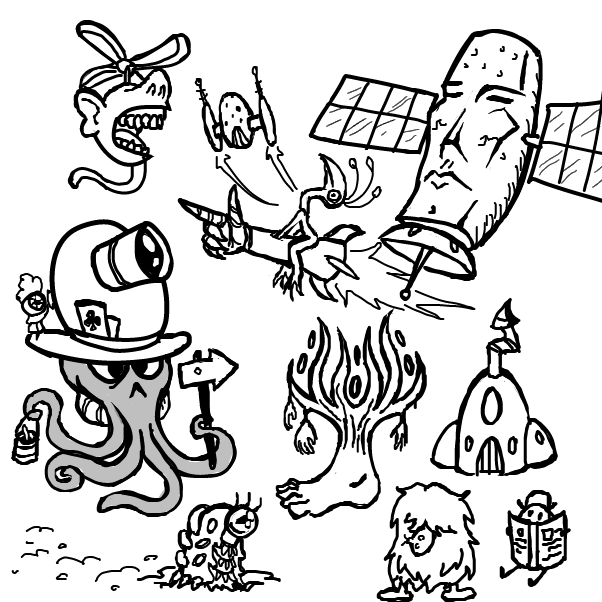  - Online Drawing Game Comic Strip Panel by SeanTrunks