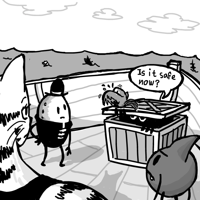  - Online Drawing Game Comic Strip Panel by SeanTrunks