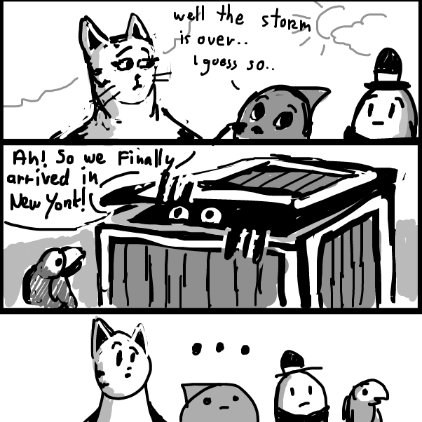 Liked webcomic Part 4: Sea of Trouble