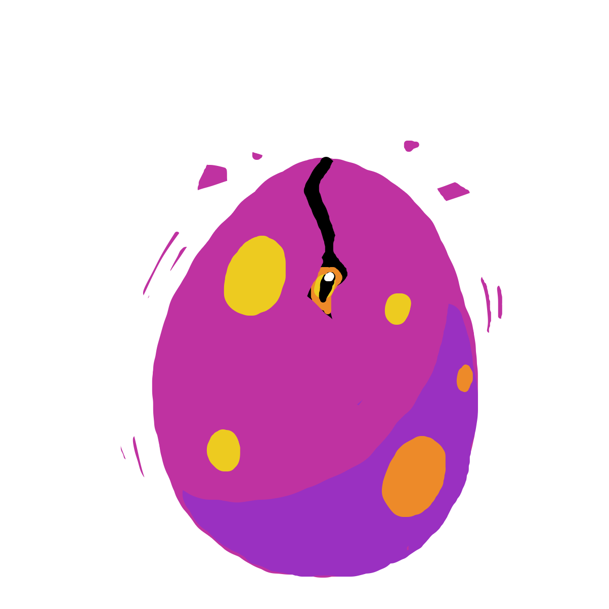 Drawing in New egg by Electra