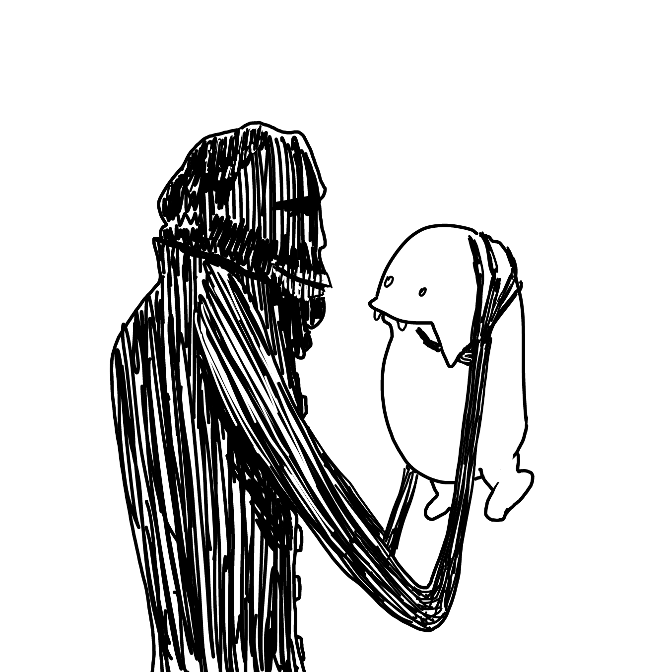 Drawing in gust by Wizard Croissant