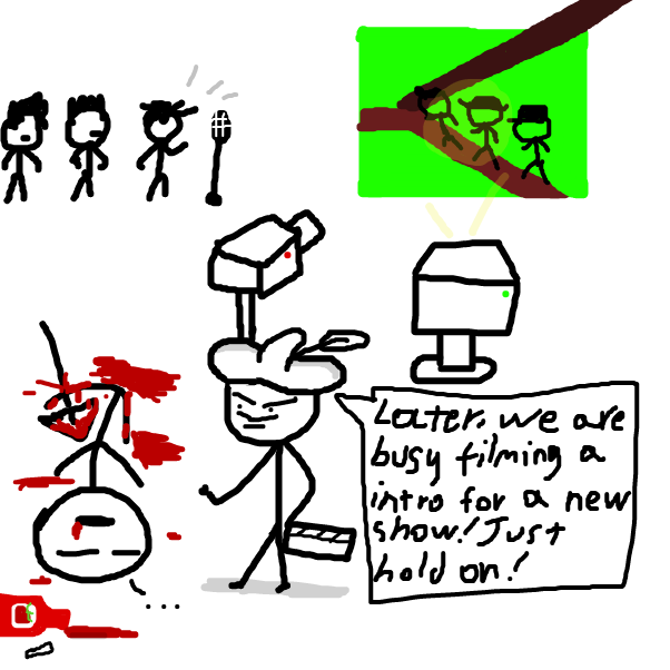 Drawing in The end of the world... by SuperIced3