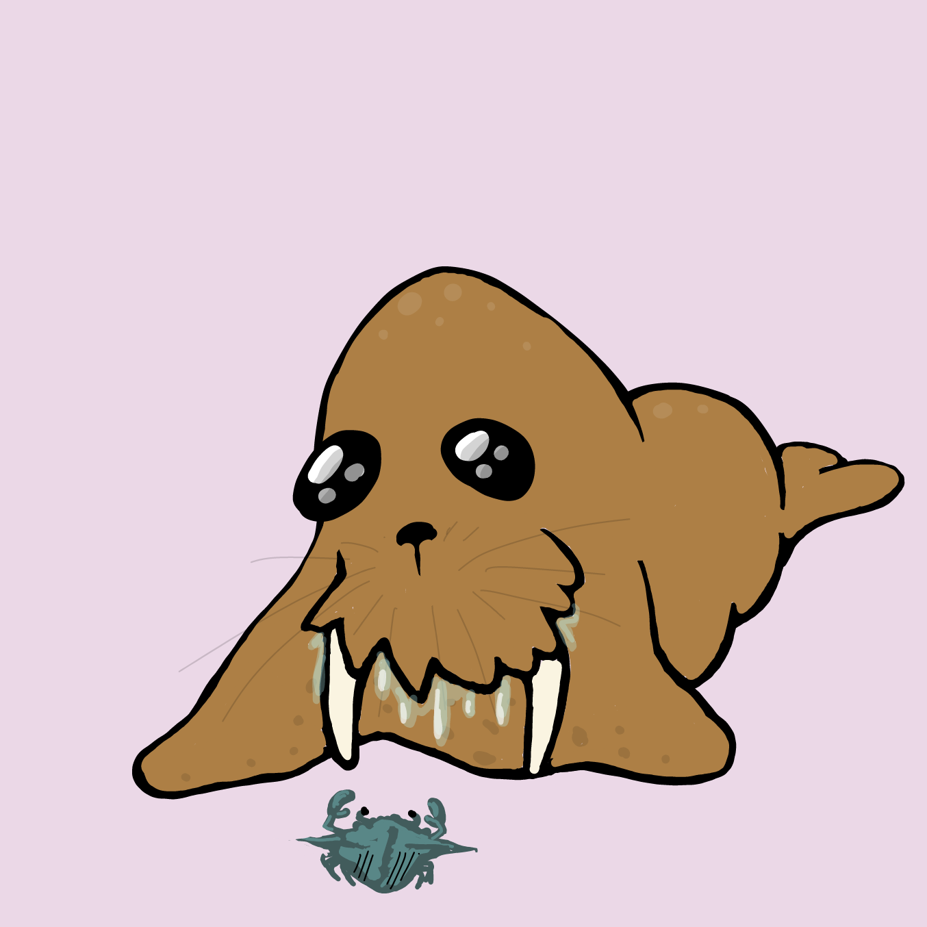 Drawing in Snackies by Wizard Croissant