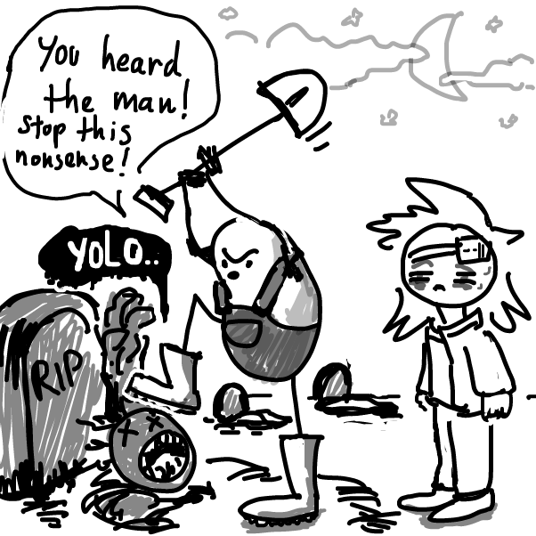 as the popular theory goes sentience and soul is kind of the same thing
of course until someone comes back to tell us we won't know for sure
but then again even if some people does or already did
we will never believe them anyway
 - Online Drawing Game Comic Strip Panel by Peyocay