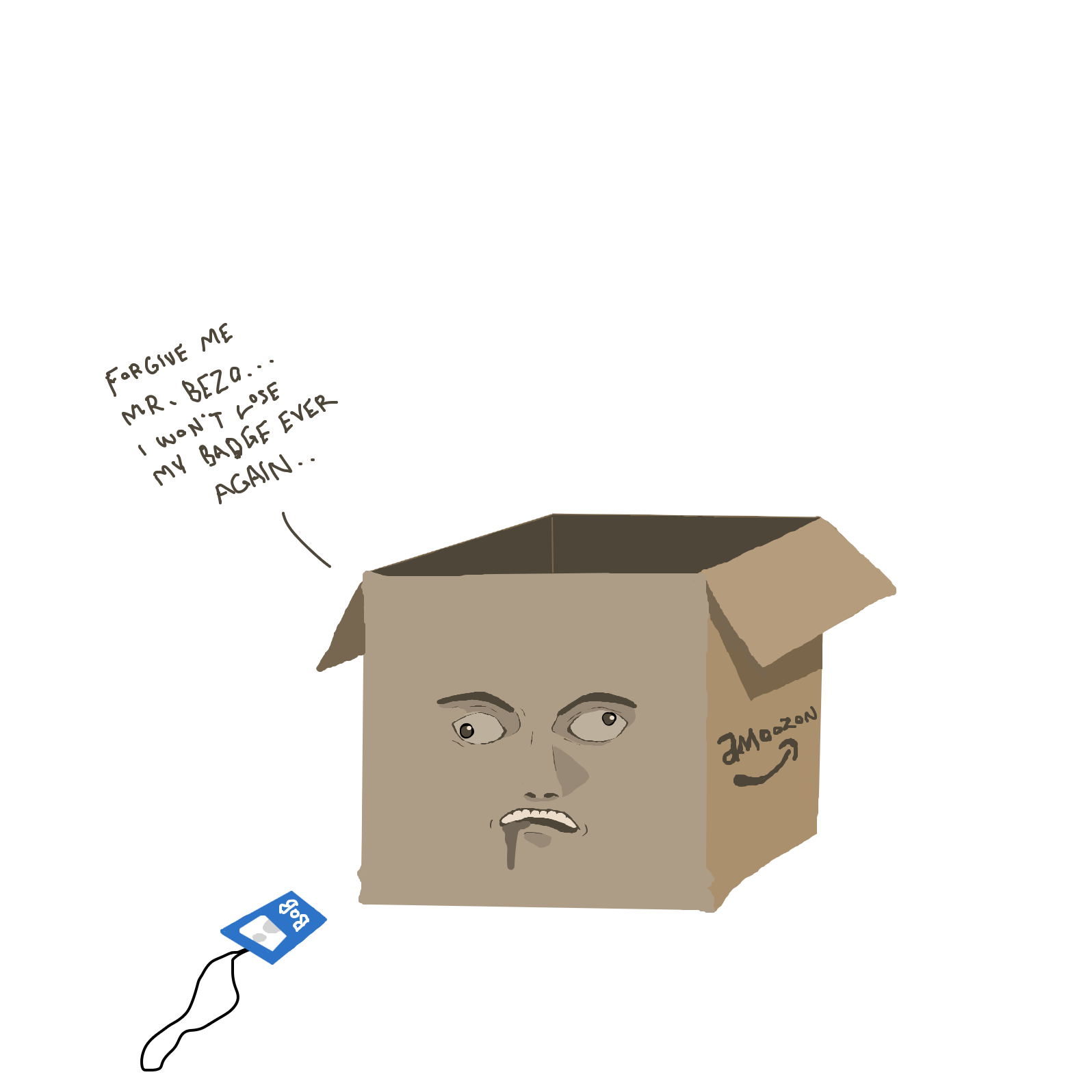 Drawing in objects with faces by Painovoima