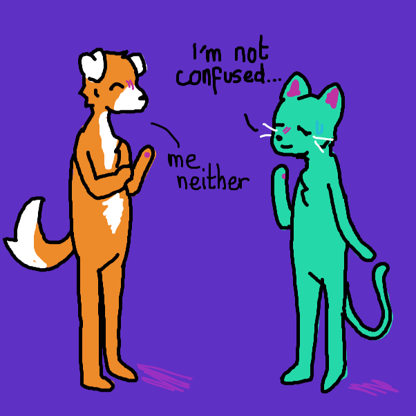 Drawing in Bye! How aren't ya? by badboyfemboy