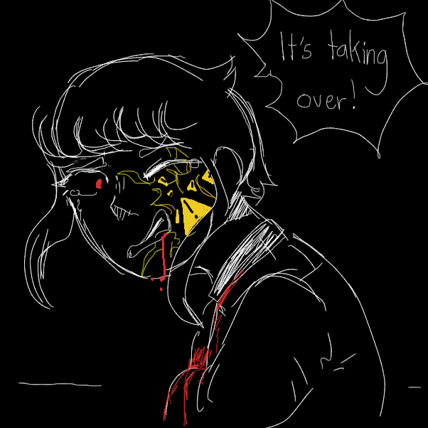 Drawing in Death wish to virus by badboyfemboy