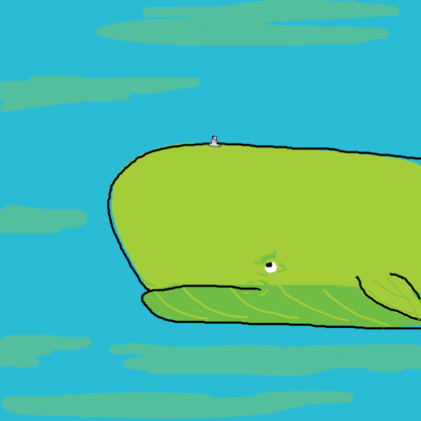 Drawing in Going down... by Robro