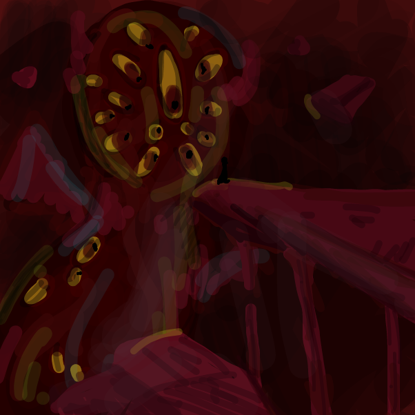 Drawing in Meeting with a god by badboyfemboy