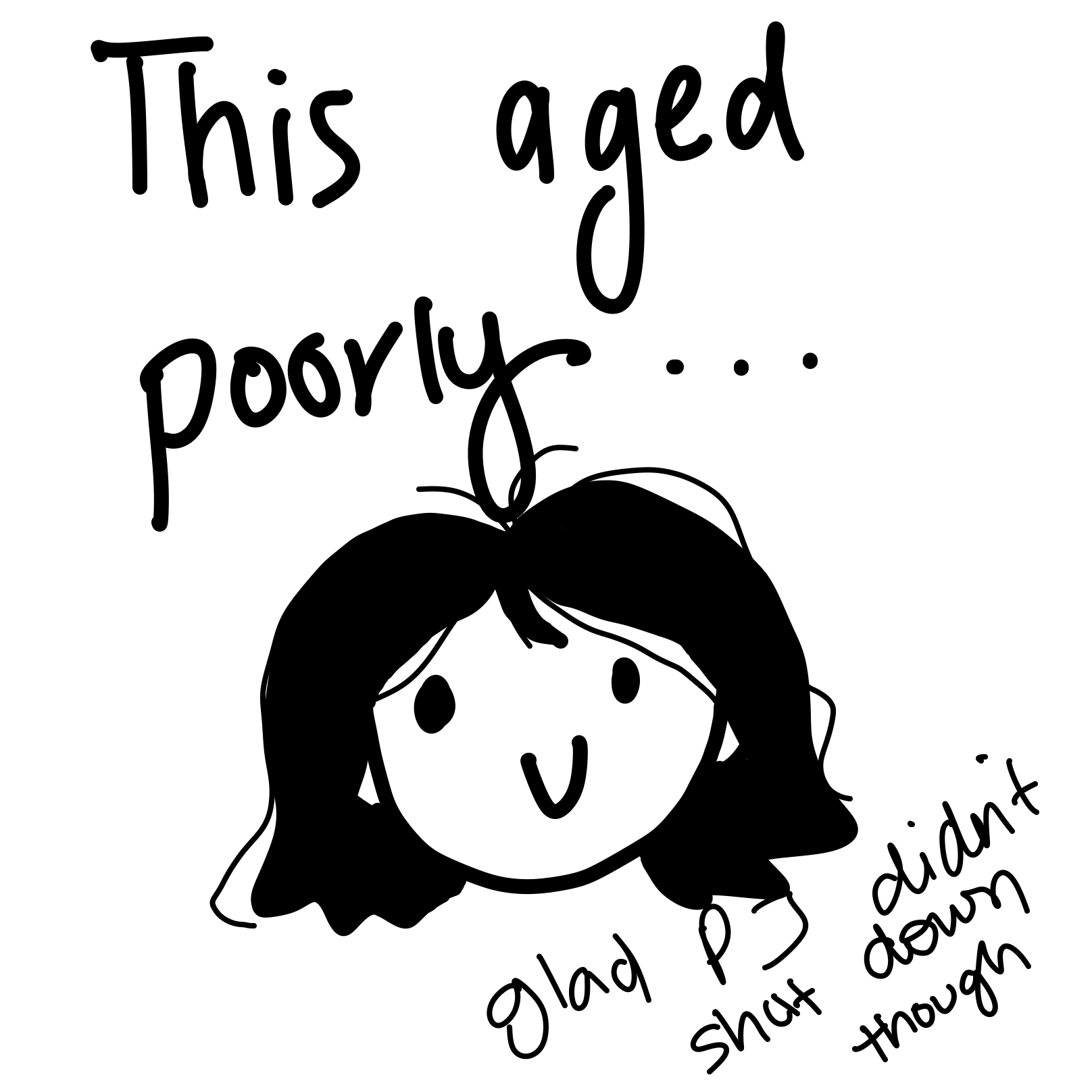 Drawing in I've enjoyed getting to know you all by Dobby1593