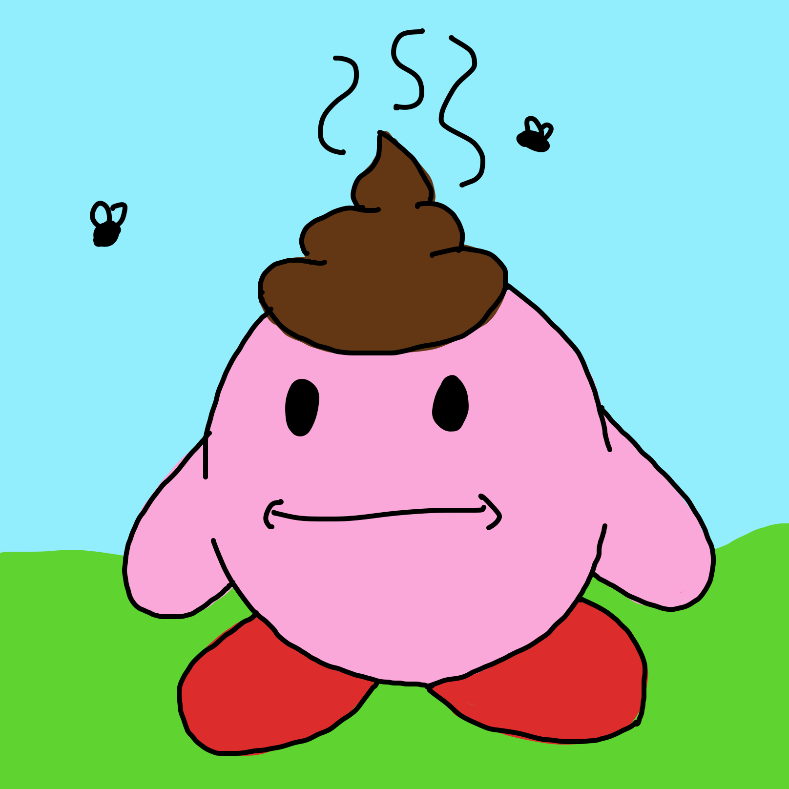 Drawing in mhmm by Dobby1593