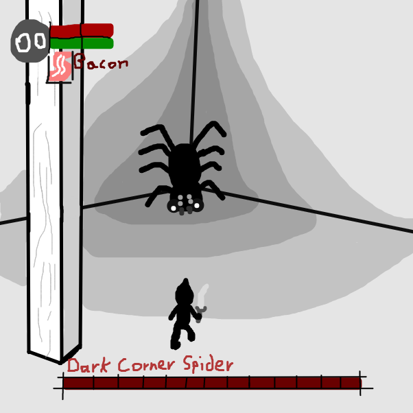 Drawing in Some Dark Corner by SuperIced3