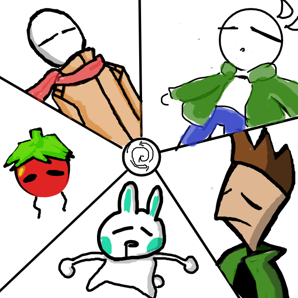 Liked webcomic ok.. who swap their body with who?