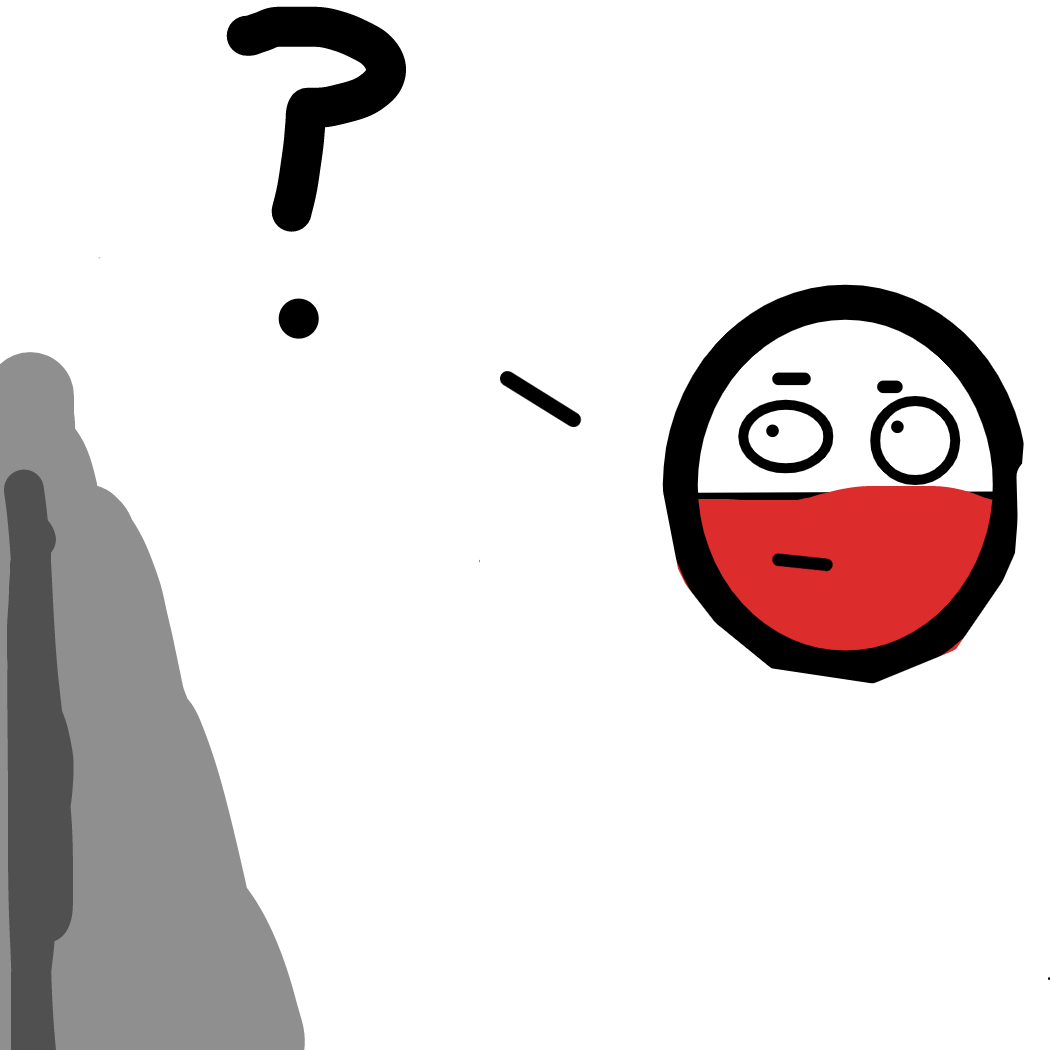 Polska sees a German reichtangle approaching. Little does he know, a Sovietball is approaching from behind. What will be the fate of this little Polska ball? - Online Drawing Game Comic Strip Panel by Hellooooo