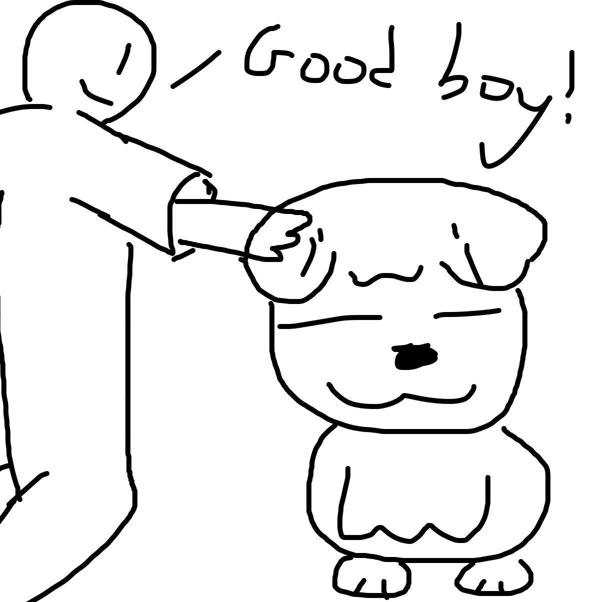 Drawing in I sleep by chavo