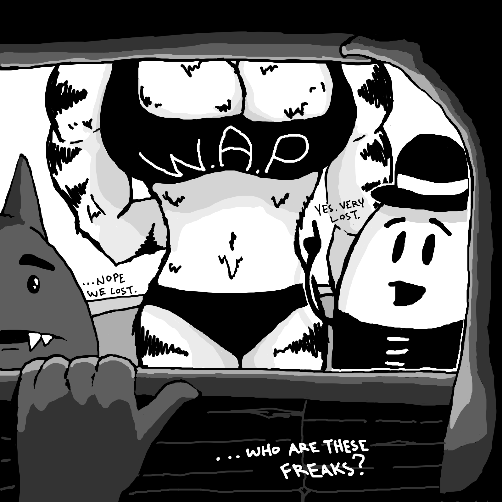 Drawing in Part 4: Sea of Trouble by Painovoima