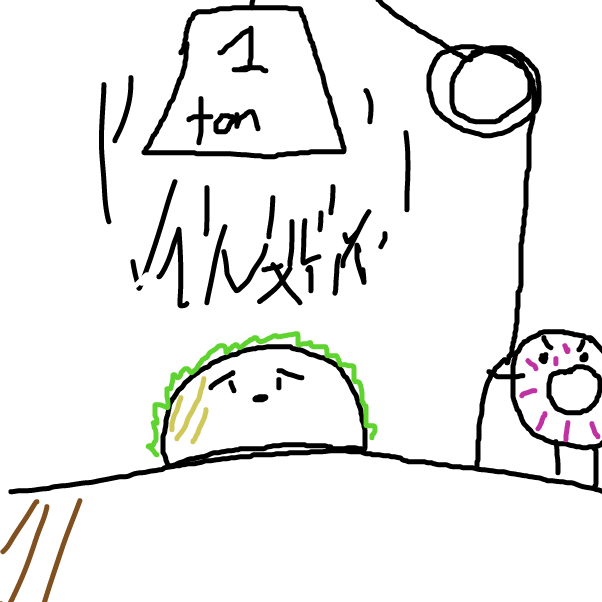 Drawing in Food fight by chavo