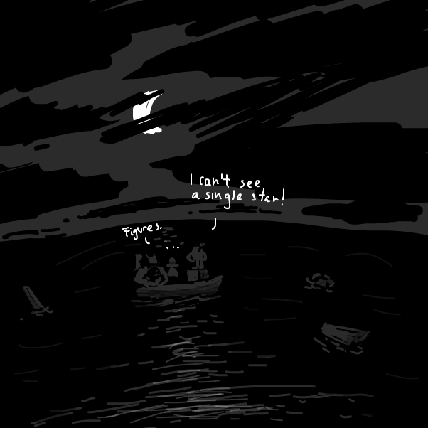 Drawing in Part 4: Sea of Trouble by The Real Peyocay