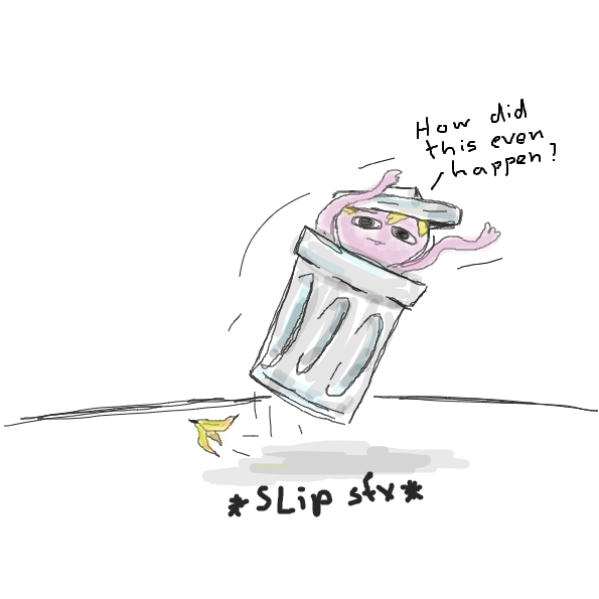 Drawing in Garbage by Robro