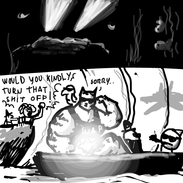 worst Gepetto I have ever drawn - Online Drawing Game Comic Strip Panel by Peyocay