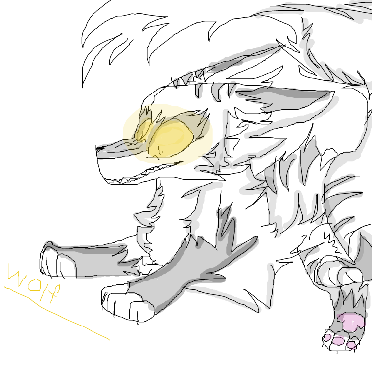 pretty shitty picture if u say so, since this was a mouse drawing. - Online Drawing Game Comic Strip Panel by OneWithTheShadows