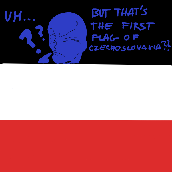 Drawing in Poland flag by DiarrheaSmoothie16