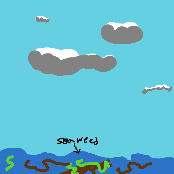 Drawing in Life below water by Scythesowner2