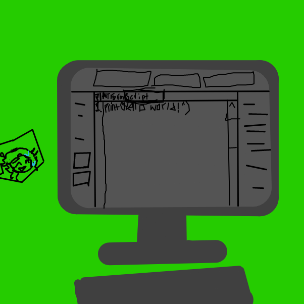  - Online Drawing Game Comic Strip Panel by Scythesowner2