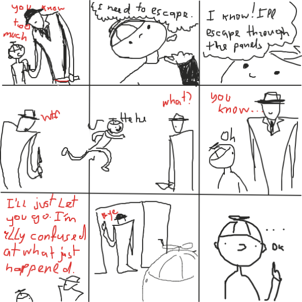 Drawing in One Panel? by Robro