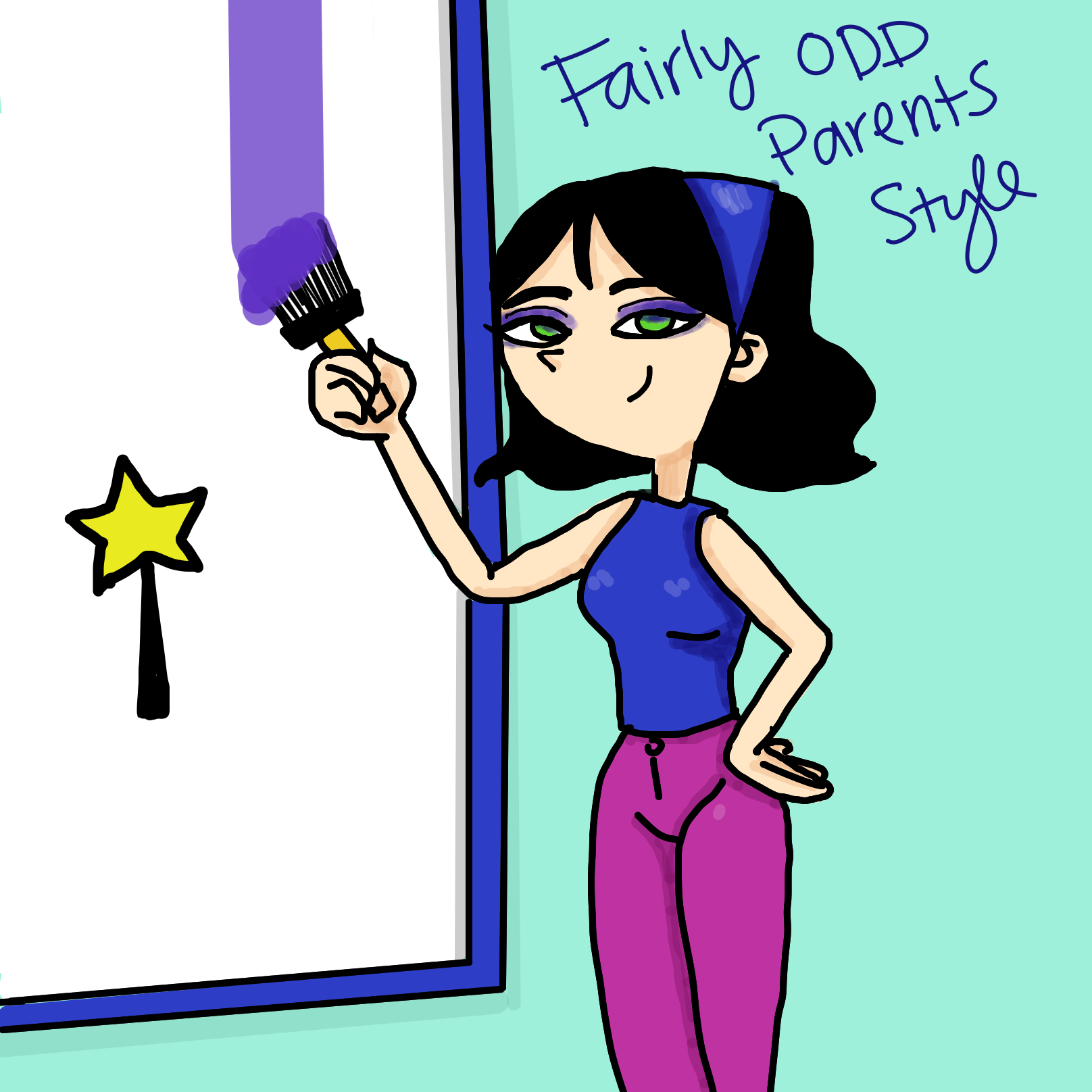 Drawing in Draw your OC with a style from an Animated Series by Dobby1593