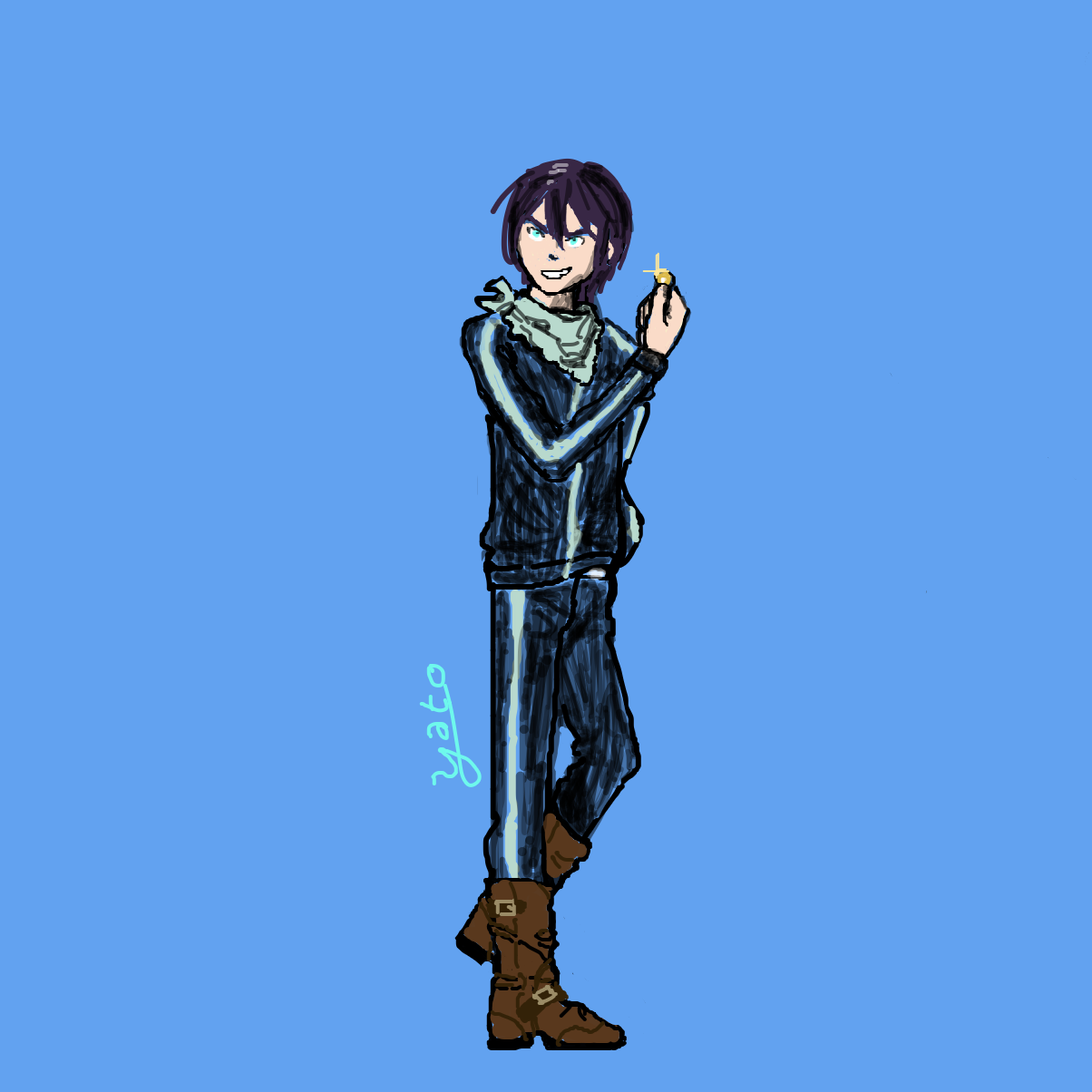 First panel in amine drawn in our free online drawing game