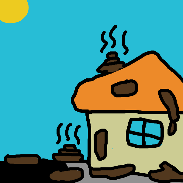 Drawing in Literal Shitstorm: Aftermath by Yitsul