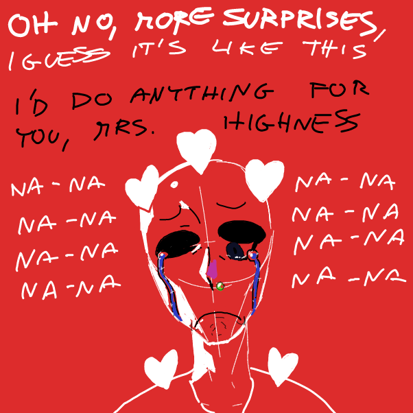 Drawing in Alien blues- finish the lyrics by DiarrheaSmoothie16