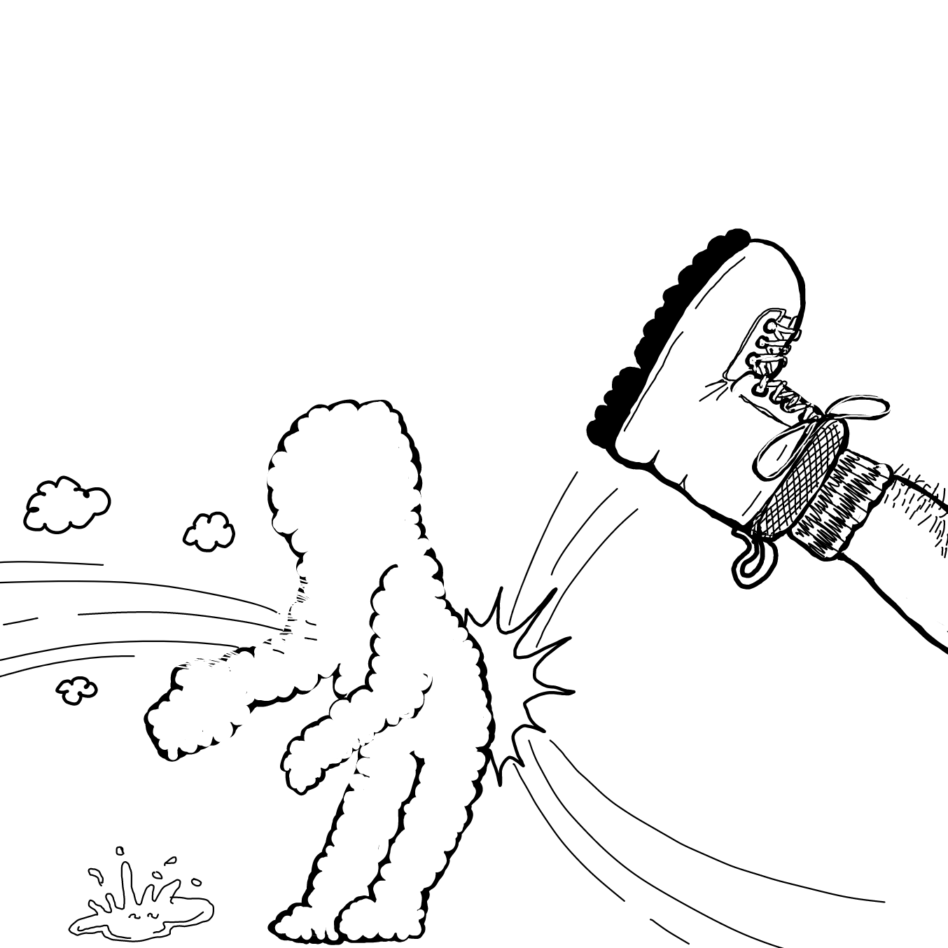 Drawing in Swift Punishment by Wizard Croissant