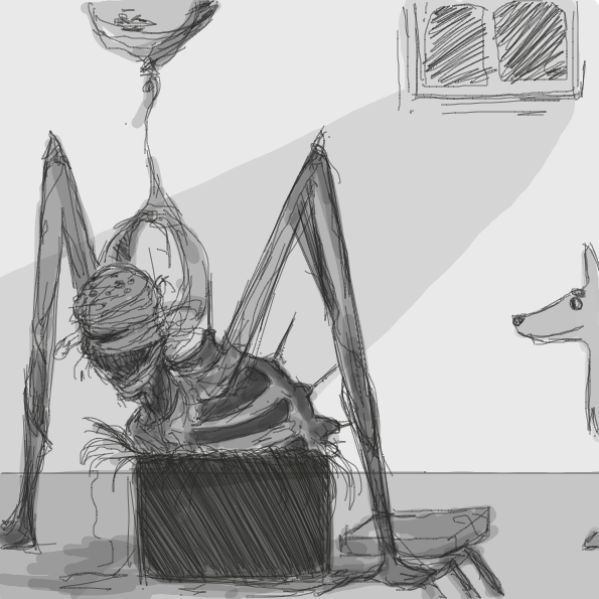 Drawing in what by Cat Person