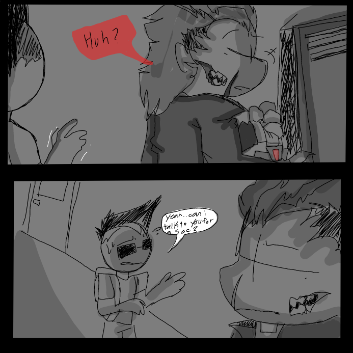  - Online Drawing Game Comic Strip Panel by OneWithTheShadows