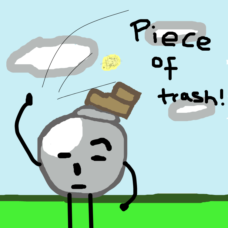 Drawing in Bomb Goes For an adventure by cantdraw2